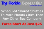 The Florida Express Bus Orlando Miami Tampa